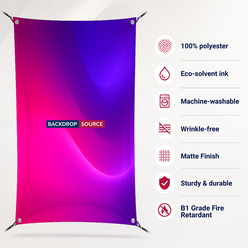 Poly Canvas Fabric Banner Printing