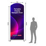 Portable Rampant Arch Fabric Exhibit Display