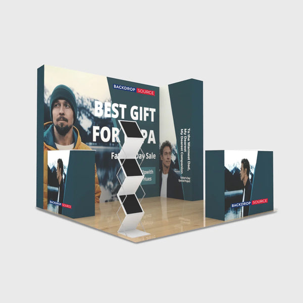 Portable Exhibit Display 10ft x 10ft - Model 42