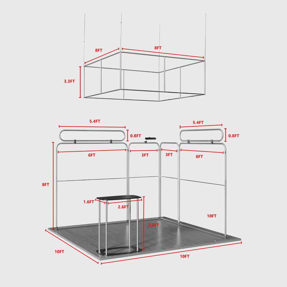Paquetes de stands para ferias comerciales