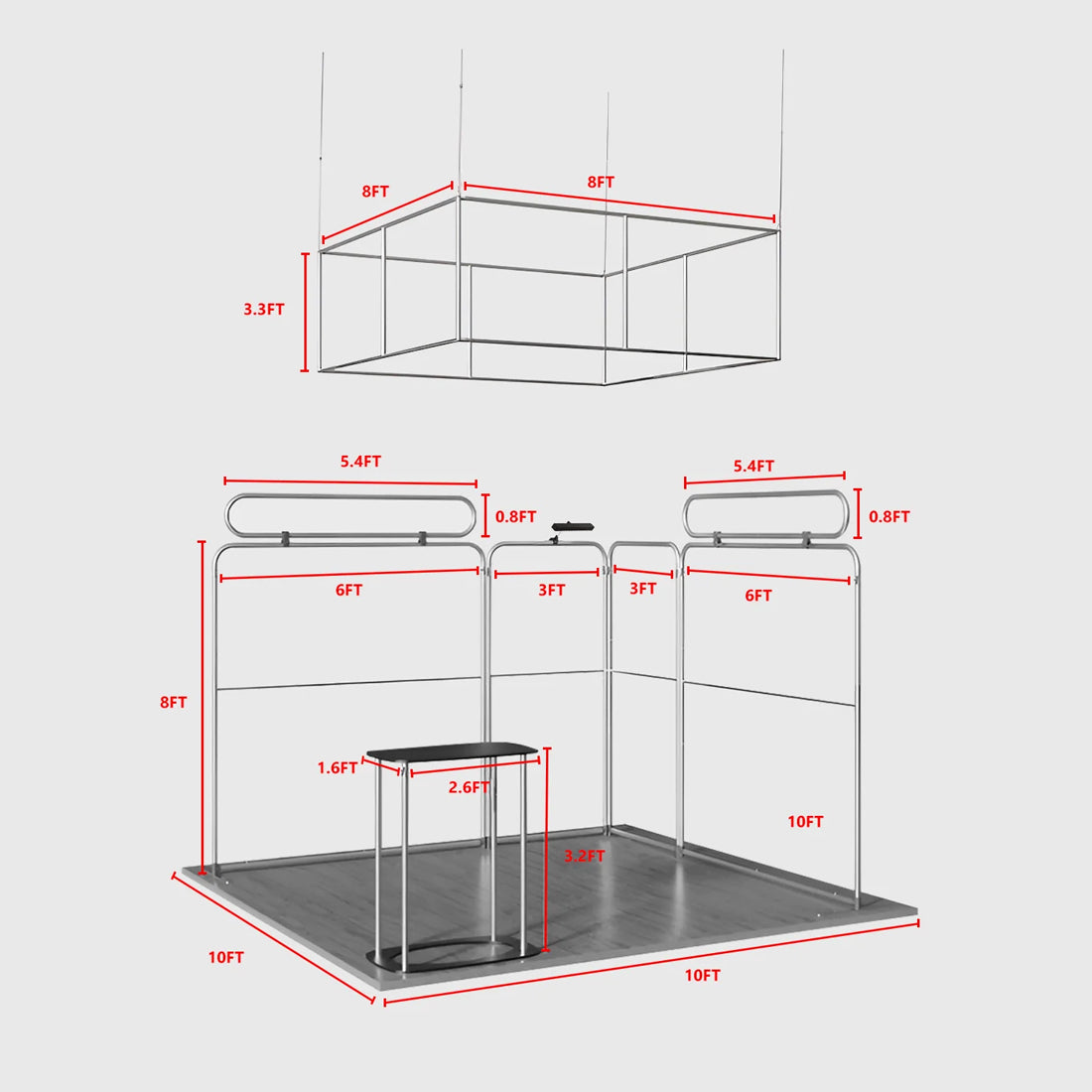 Paquetes de stands para ferias comerciales