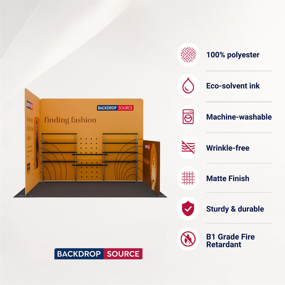 Stand Espositivo Portatile 3m x 3m - Modello 21