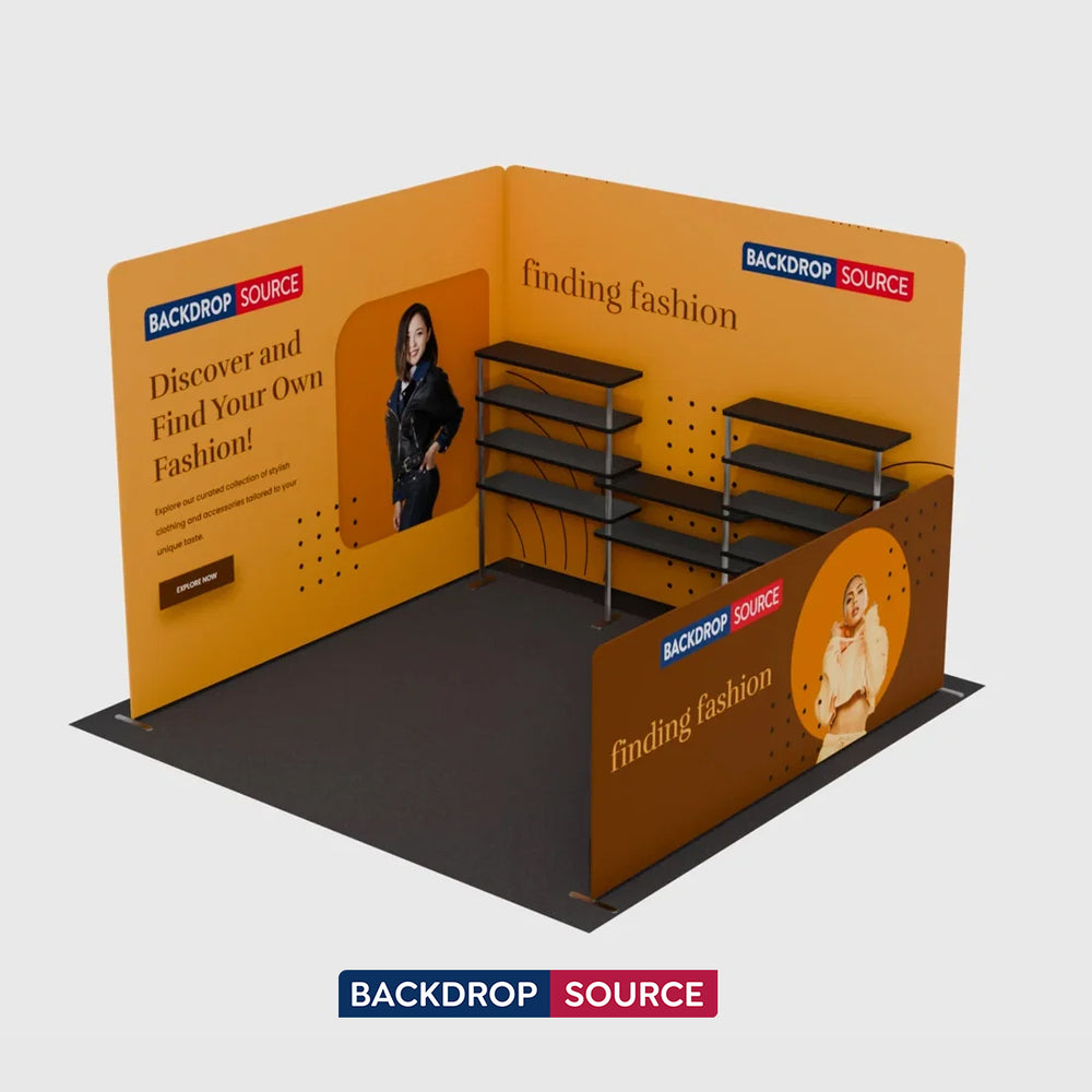 Stand Espositivo Portatile 3m x 3m - Modello 21