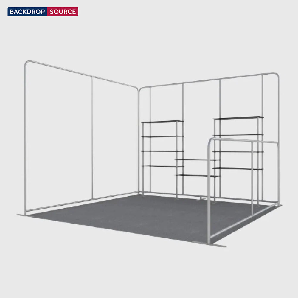Stand Espositivo Portatile 3m x 3m - Modello 21