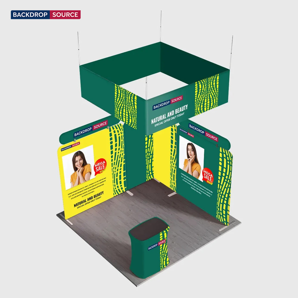 Espositore portatile 3m x 3m - Modello 30