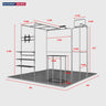 Espositore Portatile 3m x 3m - Modello 31
