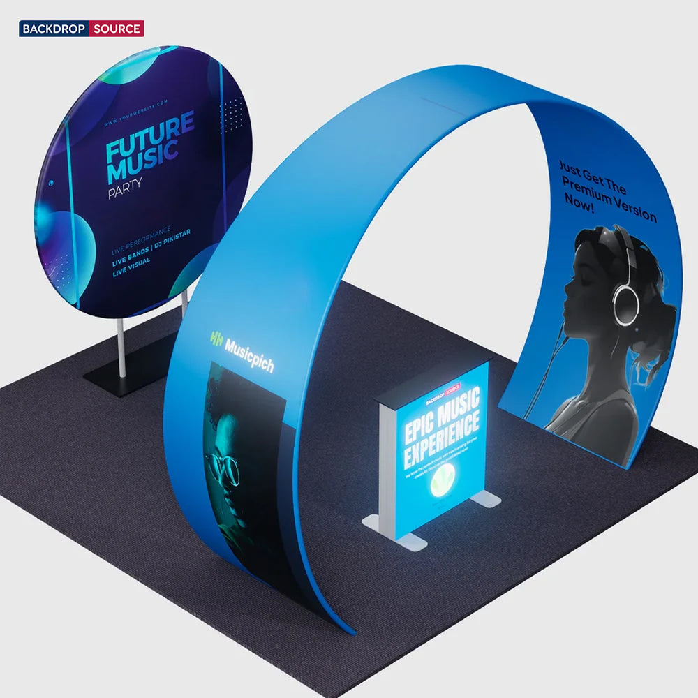 Espositore Portatile 3m x 3m - Modello 33