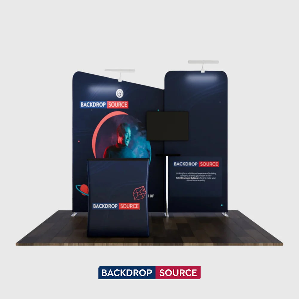 Display Espositivo Portatile 3m x 3m - Modello 7