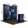Display Espositivo Portatile 3m x 3m - Modello 7