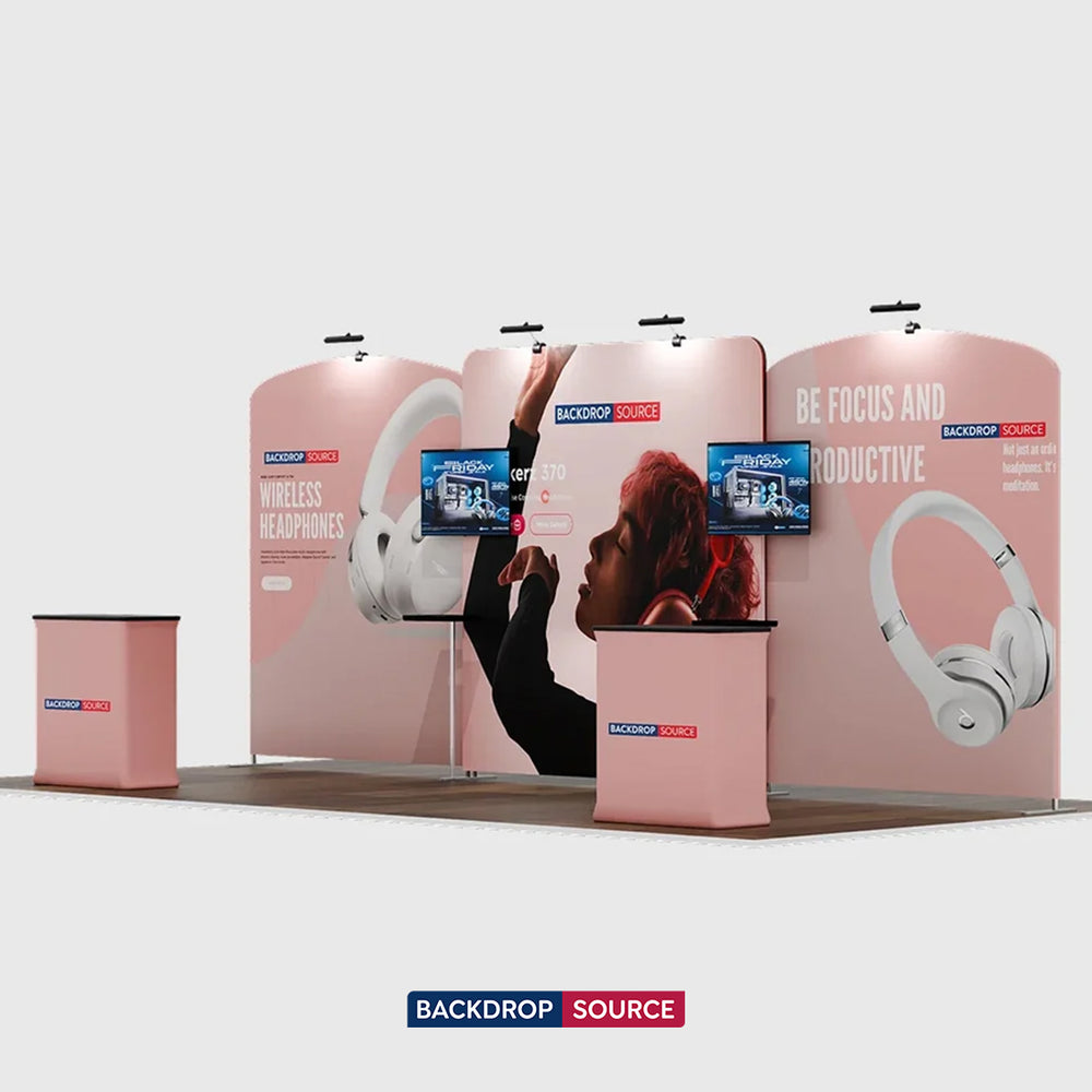 Portable Exhibit Display 6m x 3m - Model 10