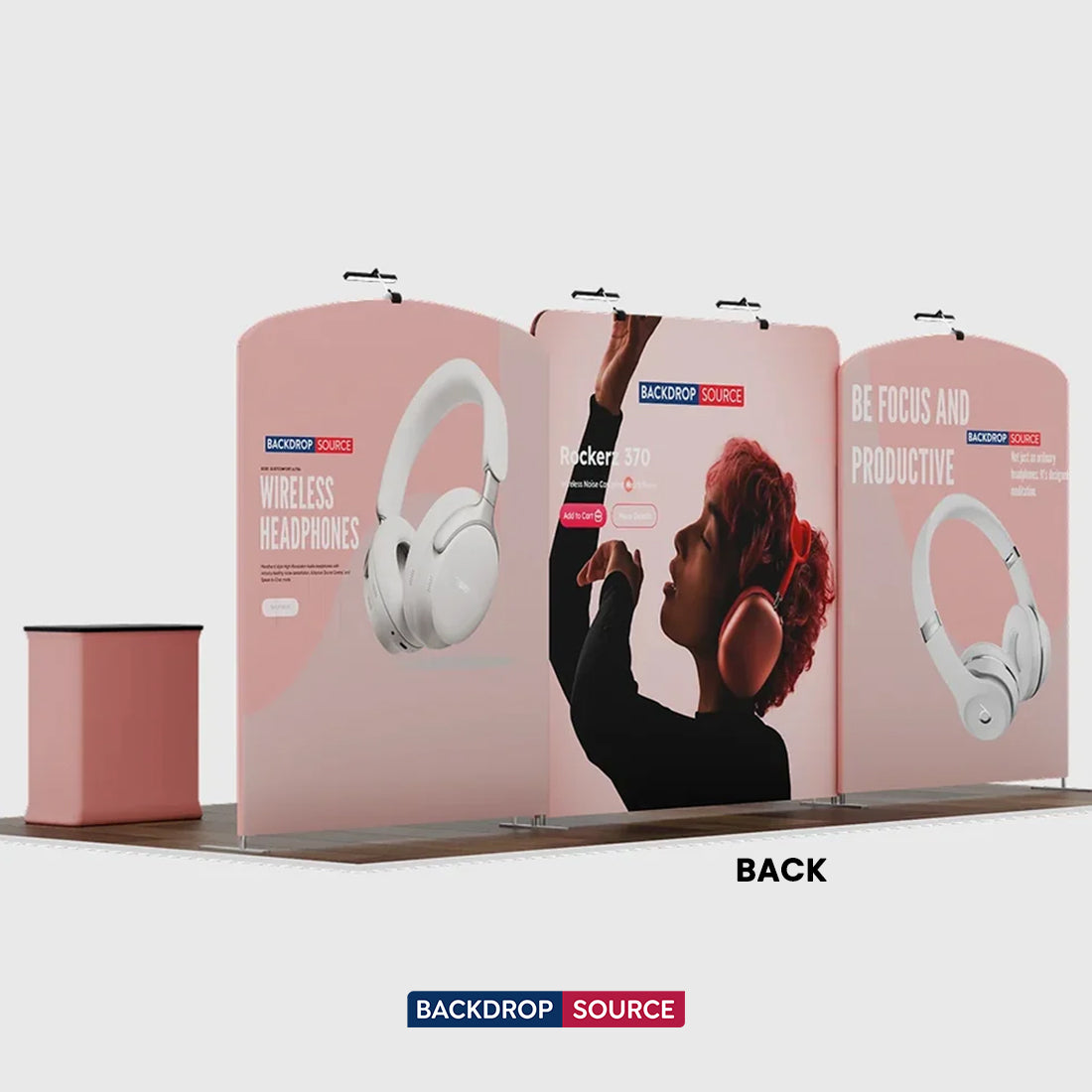 Portable Exhibit Display 6m x 3m - Model 10