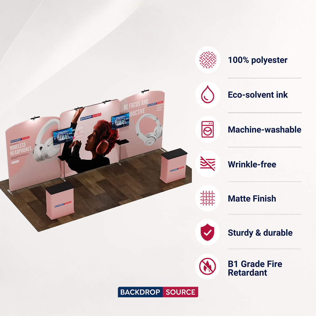 Portable Exhibit Display 6m x 3m - Model 10