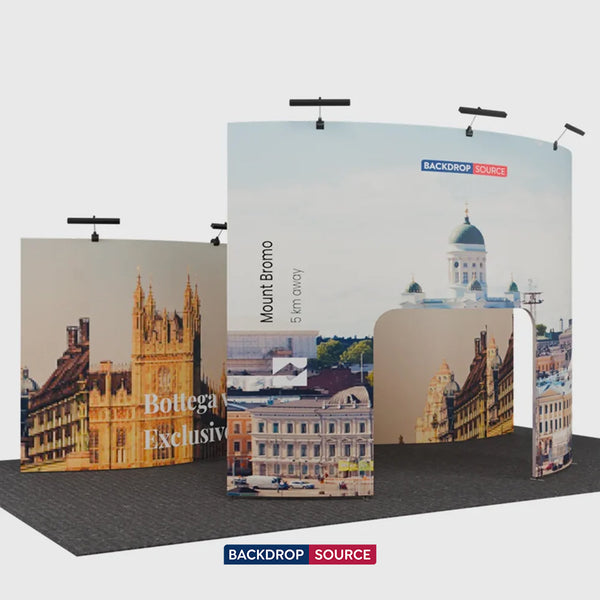 Portable Exhibit Display 6m x 3m - Model 21