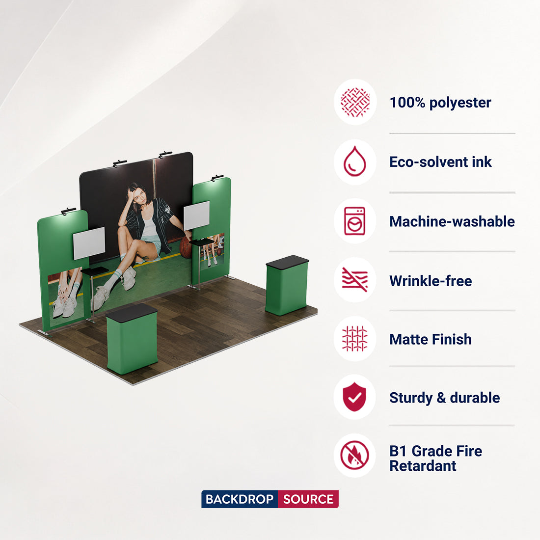 Stand Espositivo Portatile 6m x 3m - Modello 5