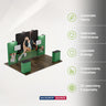 Stand Espositivo Portatile 6m x 3m - Modello 5