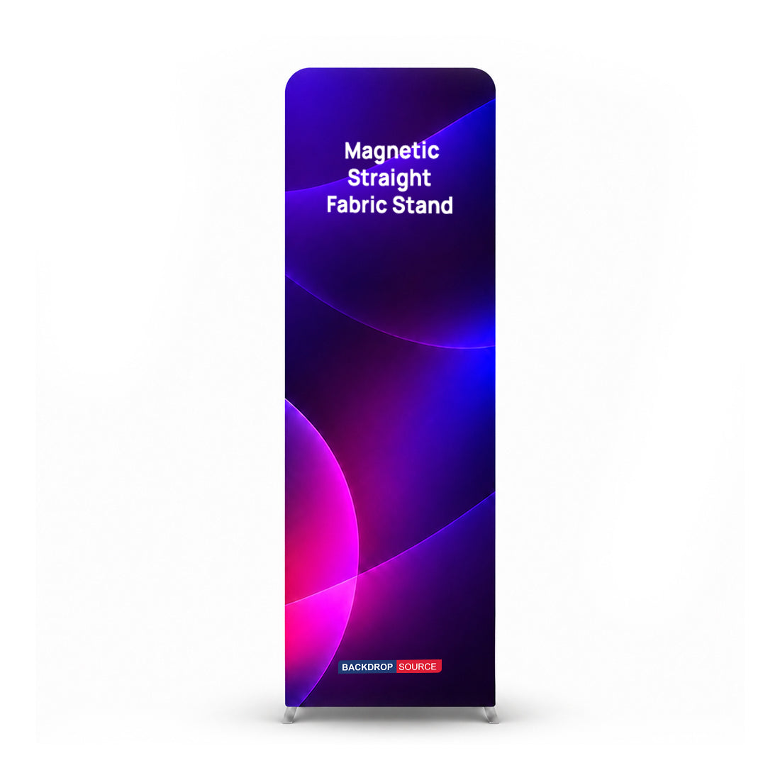 Espositore in tessuto dritto magnetico portatile
