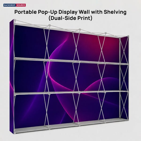 Pared multimedia con velcro, recta y emergente