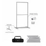Portable Straight-Corner Fabric Exhibit Display