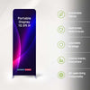 Espositore espositivo portatile - H-10,5 piedi