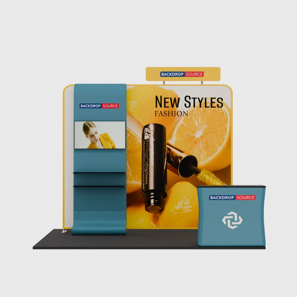 Portable Exhibit Display 10ft x 10ft - Model 16