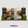 Portable Exhibit Display 6m x 3m - Model 1
