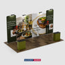 Portable Exhibit Display 6m x 3m - Model 1
