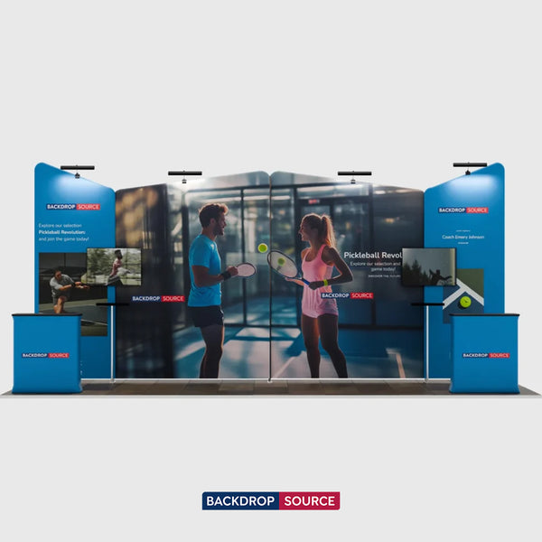 Portable Exhibit Display 6m x 3m - Model 2