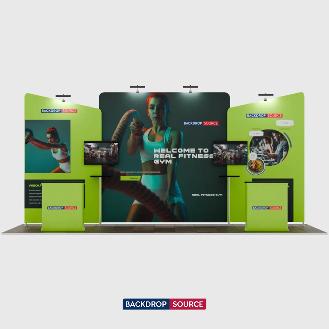 Display Espositivo Portatile 6m x 3m - Modello 6