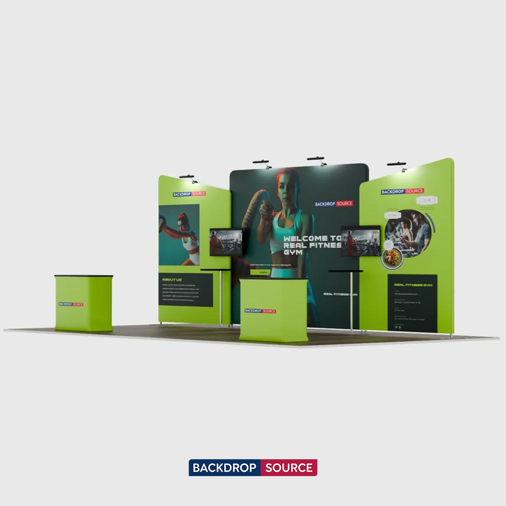 Display Espositivo Portatile 6m x 3m - Modello 6