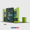 Display Espositivo Portatile 6m x 3m - Modello 6