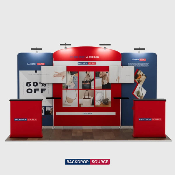 Portable Exhibit Display 6m x 3m - Model 7