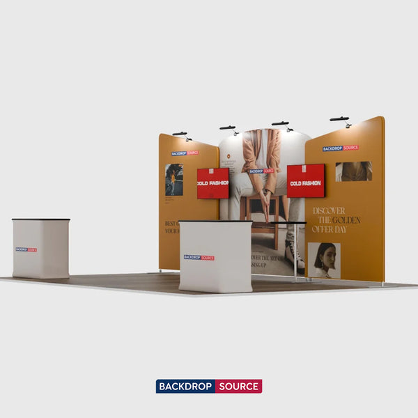 Portable Exhibit Display 6m x 3m - Model 8