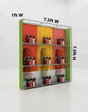 Parete multimediale in velcro dritto pop-up