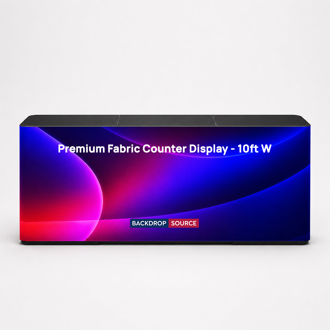 Espositore da banco in tessuto Premium - 3 m L
