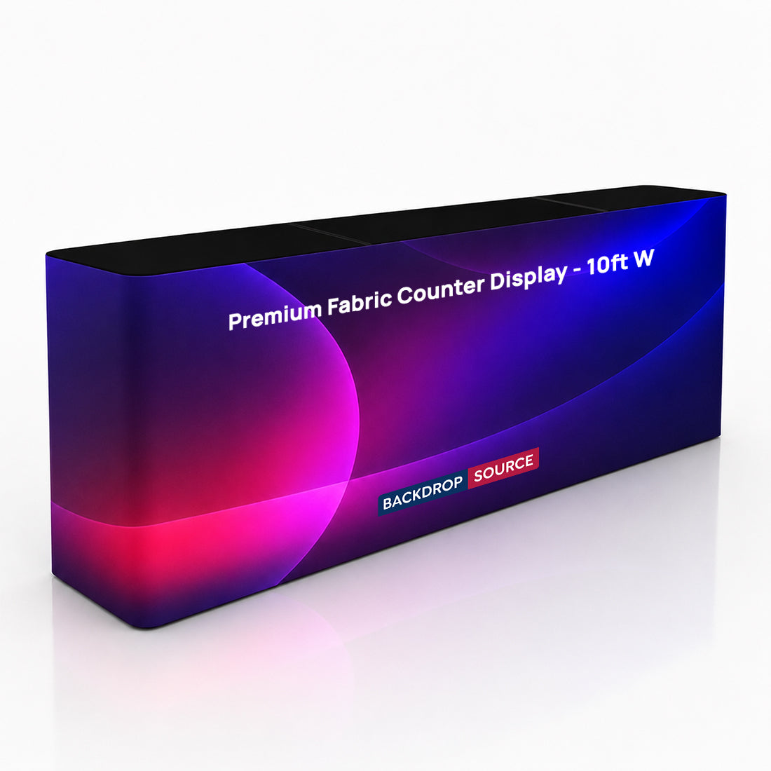 Espositore da banco in tessuto Premium - 3 m L