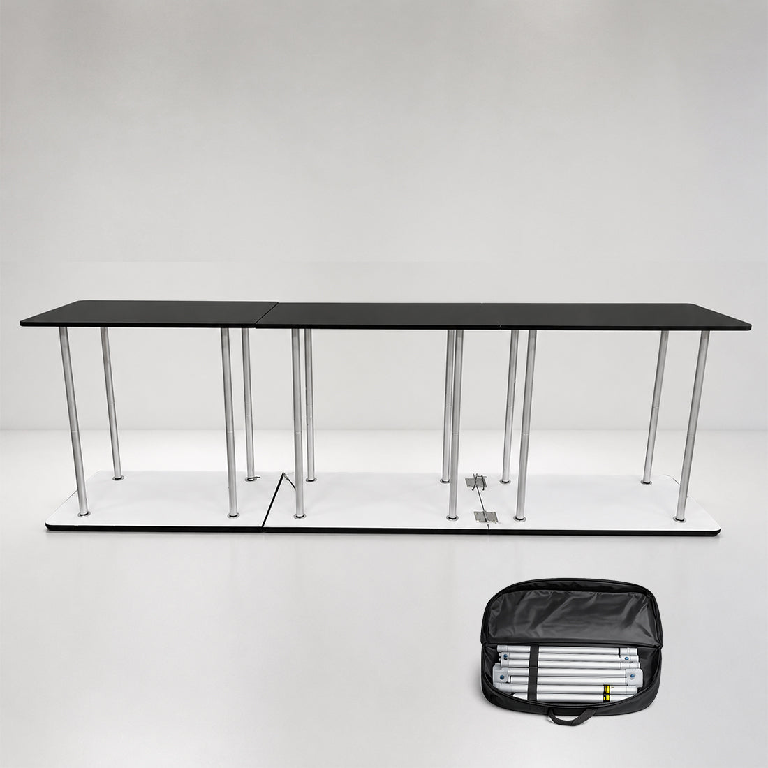 Espositore da banco in tessuto Premium - 3 m L