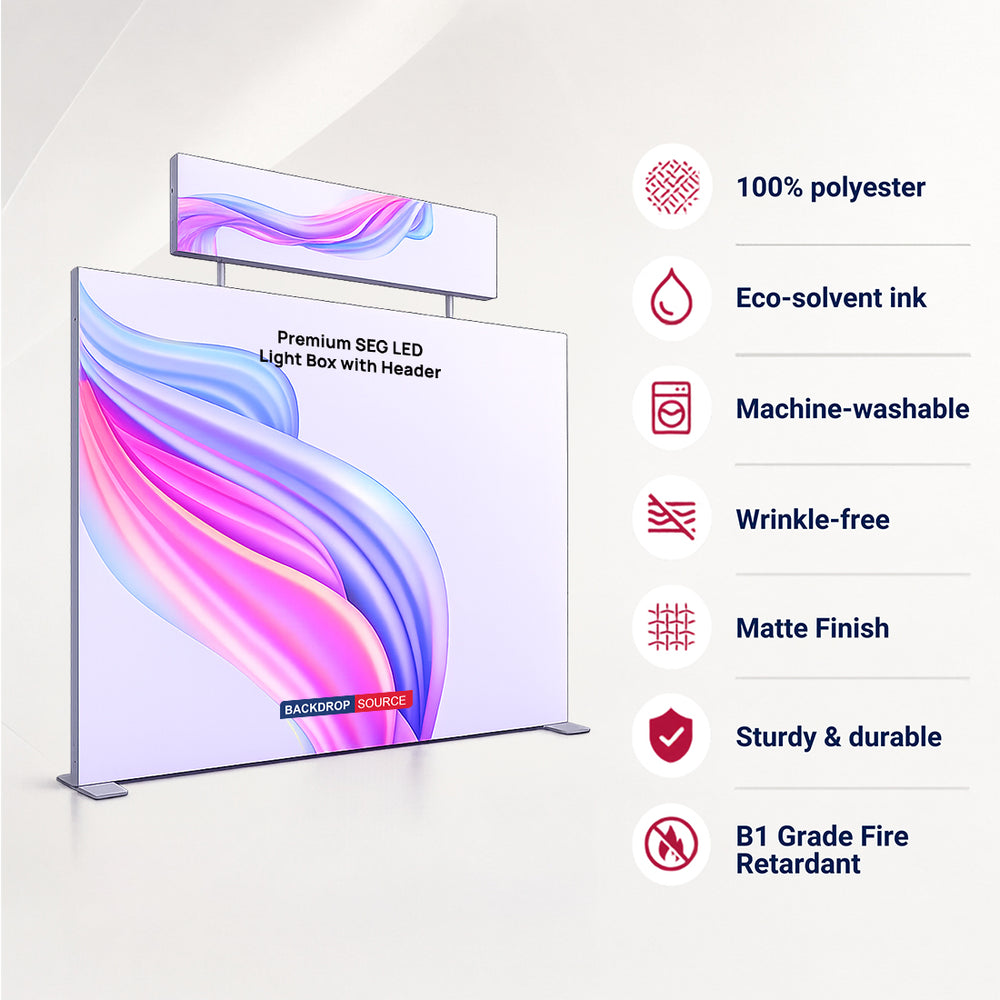 Premium SEG LED Light Box with Header