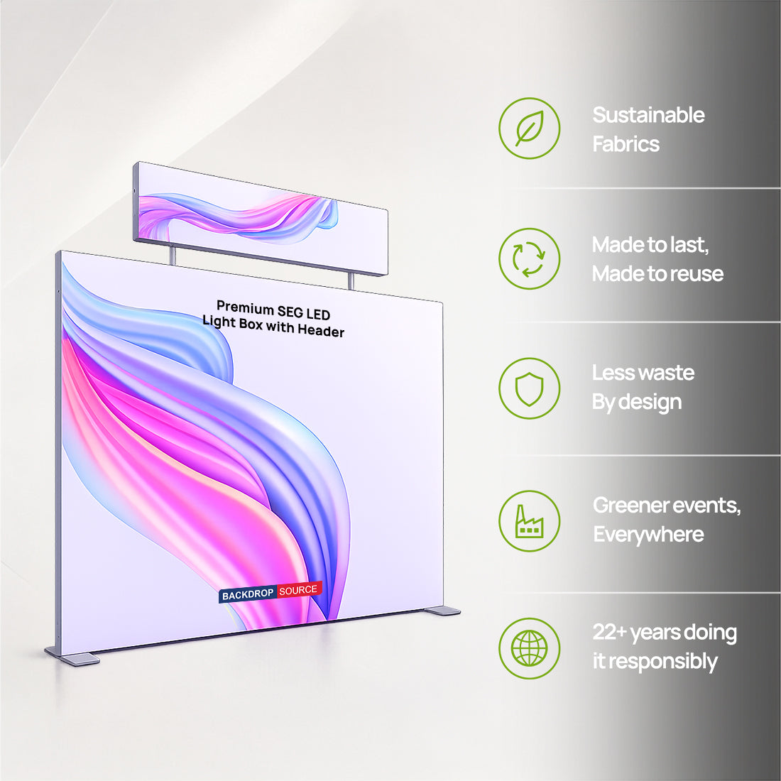 Premium SEG LED Light Box with Header