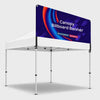 Tenda a baldacchino - Banner pubblicitario