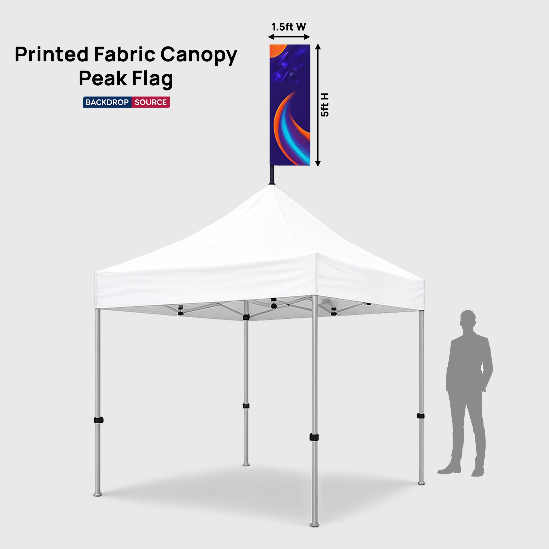 Tenda da campeggio personalizzata per impieghi gravosi (6,5 piedi x 10 piedi)