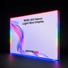 RGB LED Fabric Light Box Display