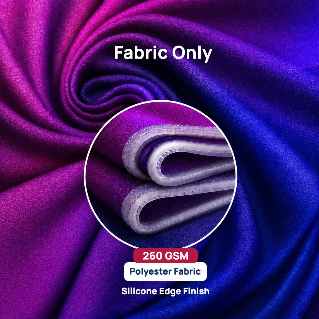 Banco espositivo in tessuto rettangolare (per podi e stand espositivi)