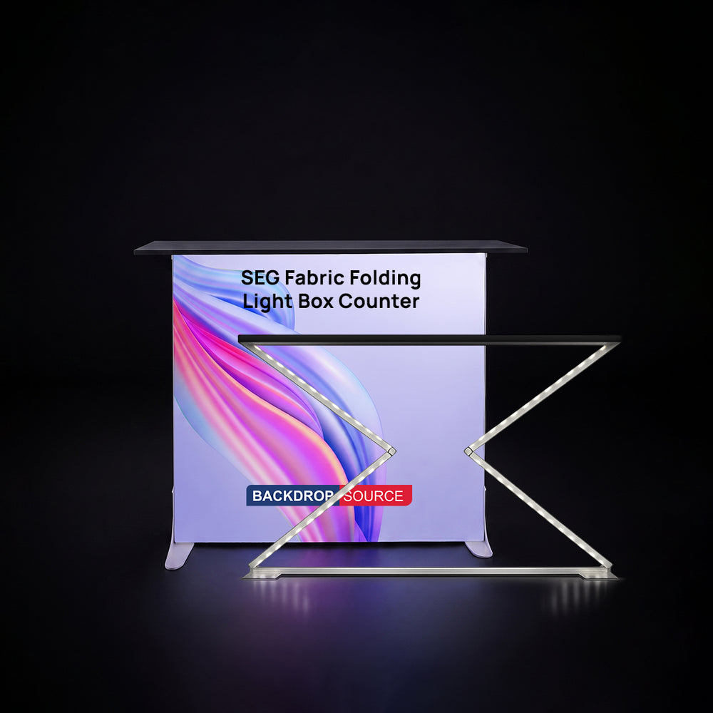 SEG Fabric Folding Light Box Counter