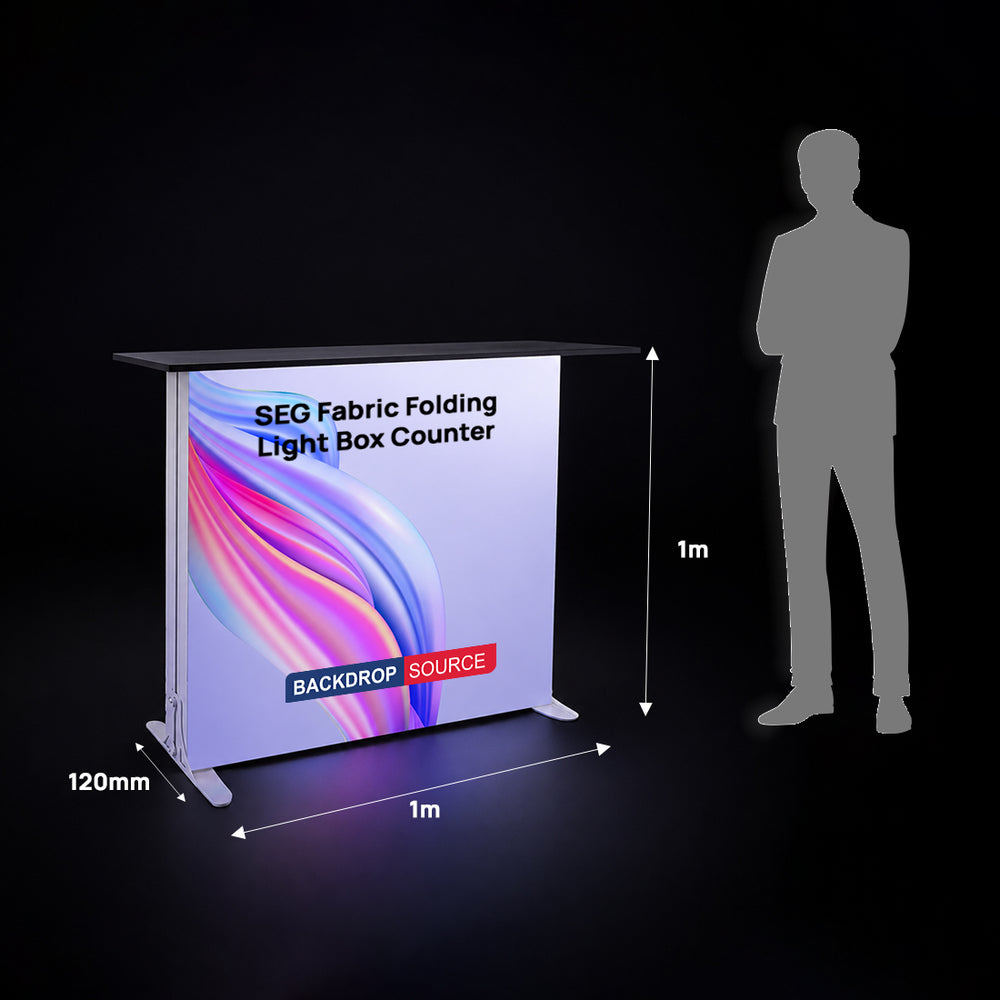 SEG Fabric Folding Light Box Counter