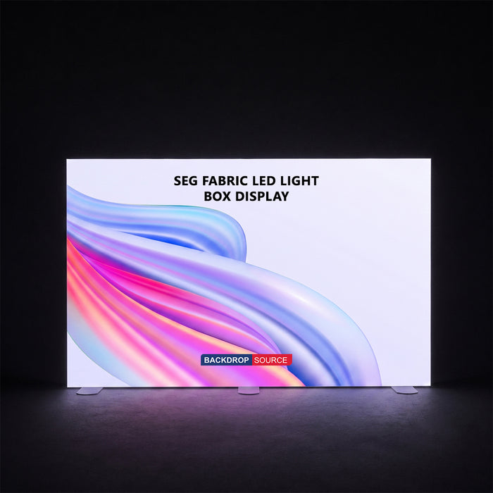 SEG Frameless  Fabric LED Light Box Display - 4m W x 2.5m H
