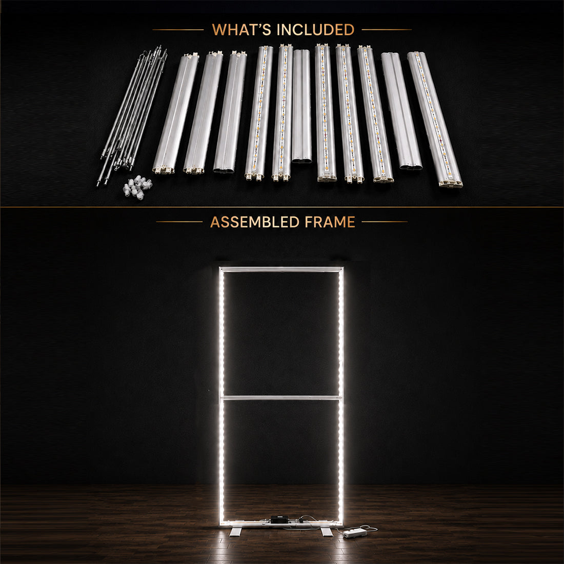 SEG Fabric LED Light Box Display - 3.3ft W x 6.5ft H