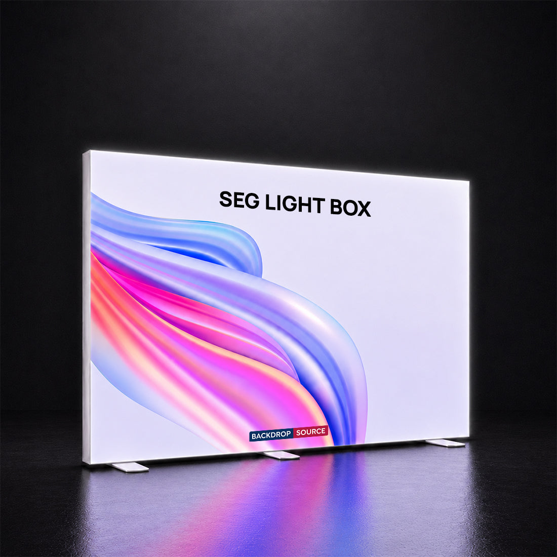 SEG Fabric LED Light Box Display - 9.8ft Wide