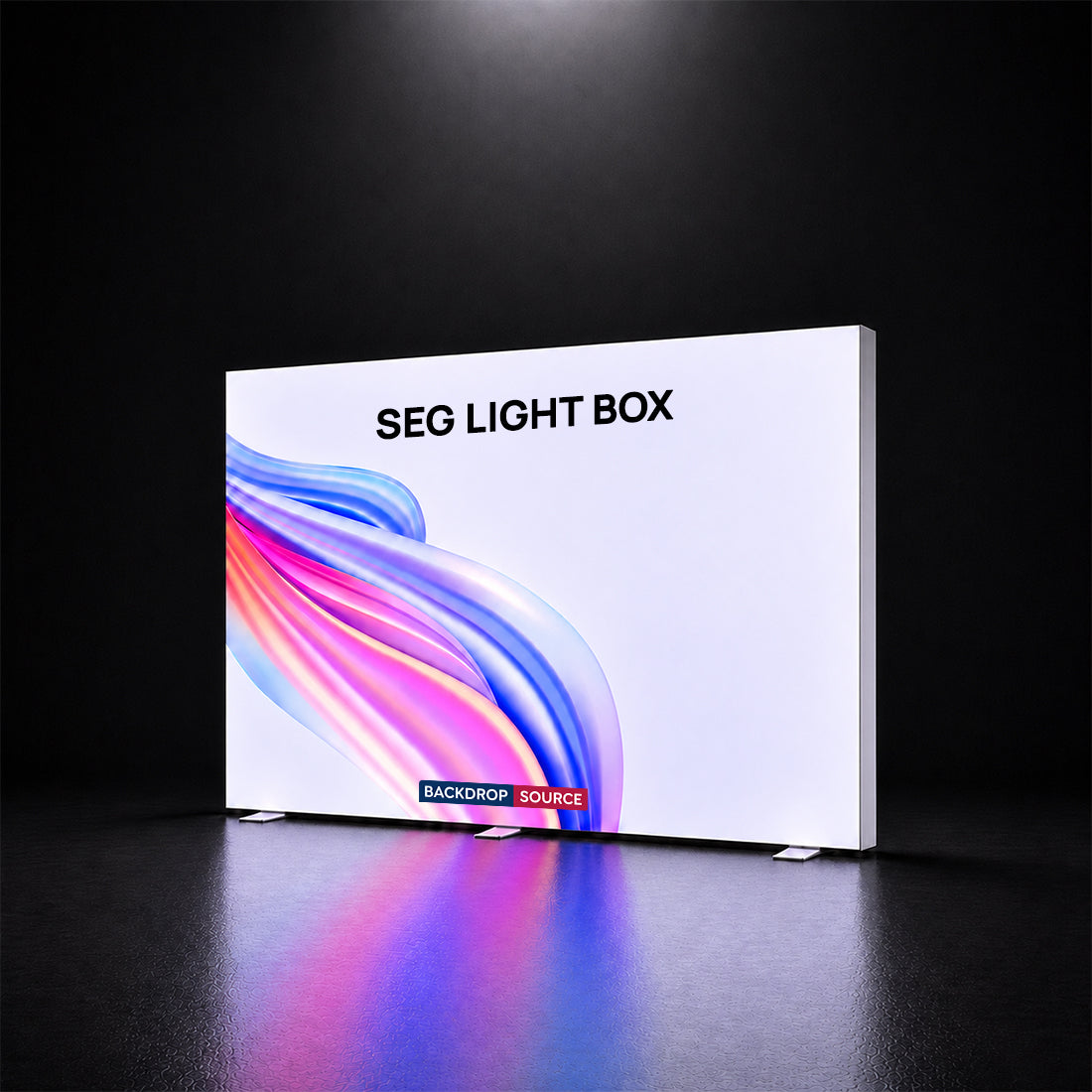 SEG Fabric LED Light Box Display - 9.8ft Wide