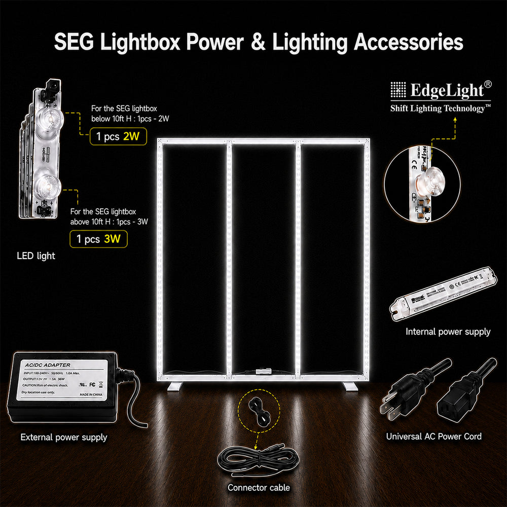 SEG Over Size LED Light Box Display - 13ft Height