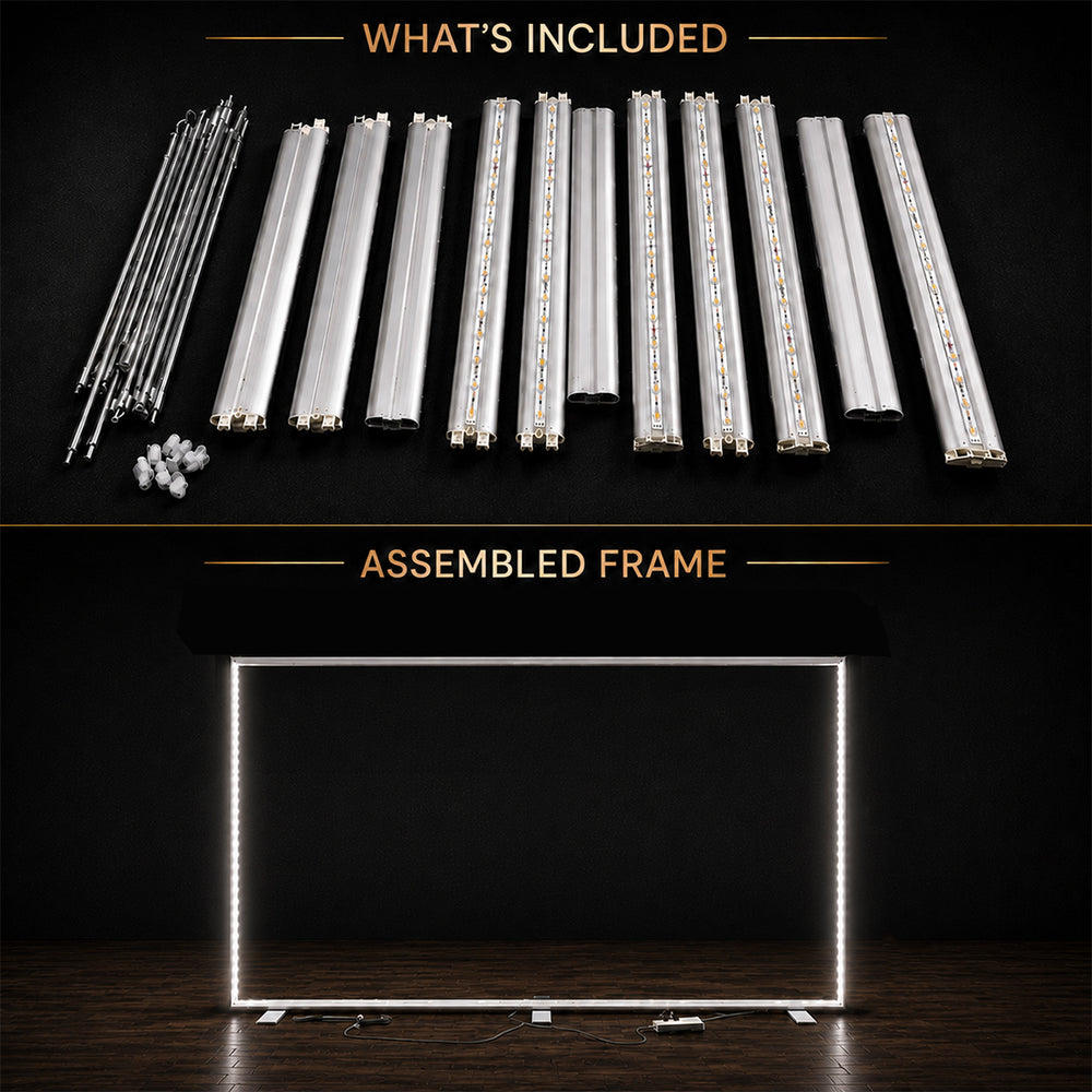 SEG Fabric LED Light Box Display - 20ft Wide